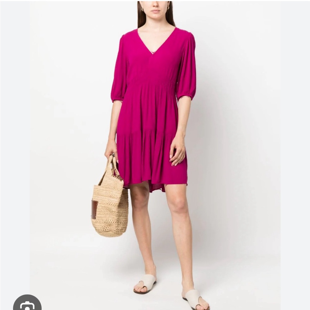 NWT Ba&sh Nola dress fuschia size 1 small